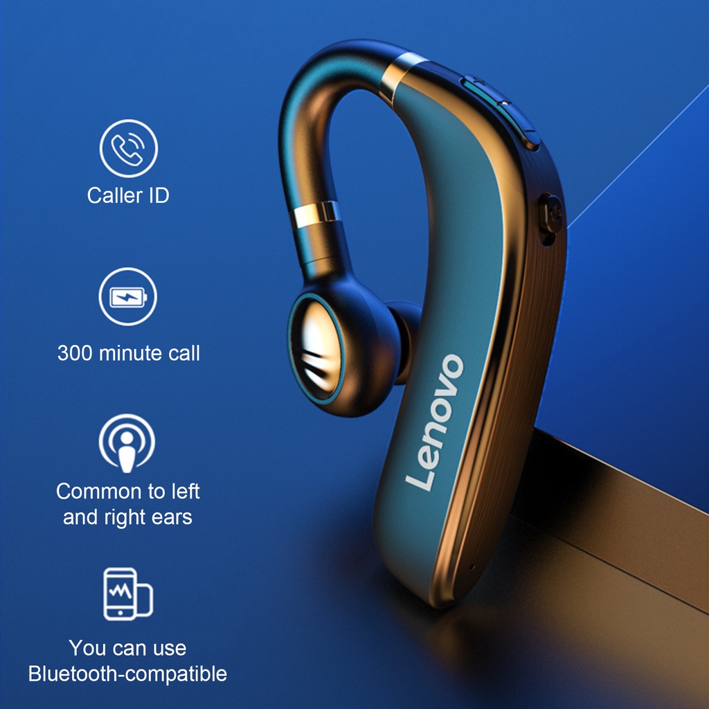 Tai Nghe Móc Tai Không Dây Kết Nối Bluetooth 50.1Pc Lenovo H 1Pc Lenovo HX106