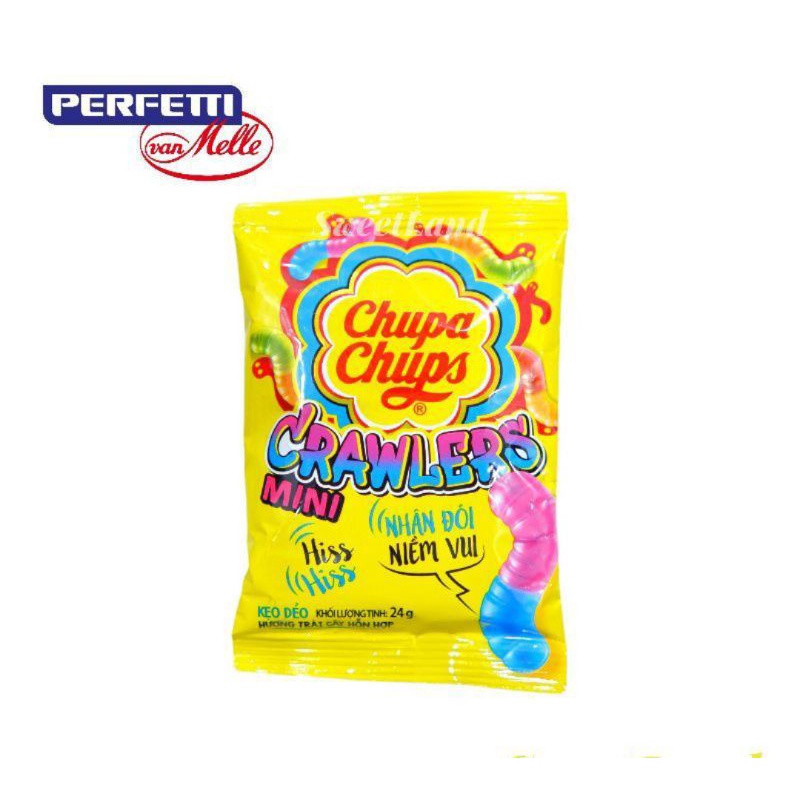 Kẹo dẻo trái cây Chupa Chups gói 24g đủ các vị