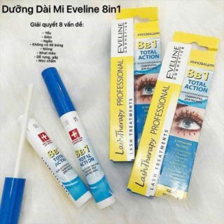 Huyết thanh Dưỡng mi Eveline 8in1