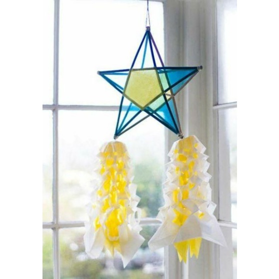 🏮🌟:Combo nguyên liệu làm lồng đèn ngôi sao, đèn ông sao, lồng đèn trung thu