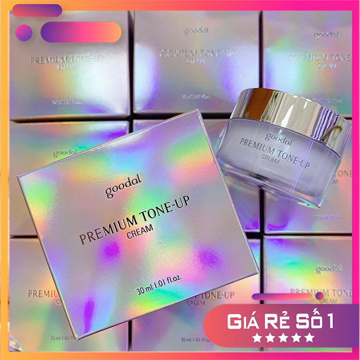 Kem ốc sên DƯỠNG TRẮNG, NÂNG TONE Goodal Premium Tone Up Cream 30ml -phân phối chính hãng từ c.ty TNHH mỹ phẩm Star