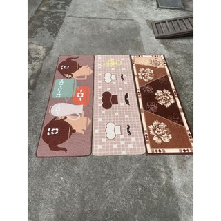 Bộ thảm bếp cỡ lớn 2 tấm ( 50 *80cm*+ 50 *180cm) hoặc ( 50*80cm + 50*150cm)