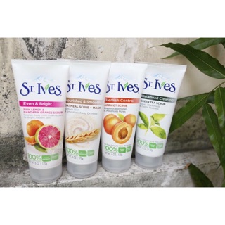 Sữa rửa mặt tẩy da chết St.Ives