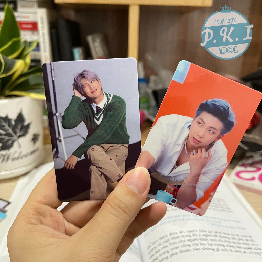 Bộ Card Cứng In Hình Ca Sĩ RM BTS Bo Góc Sang Trọng – Quà Tặng KPOP