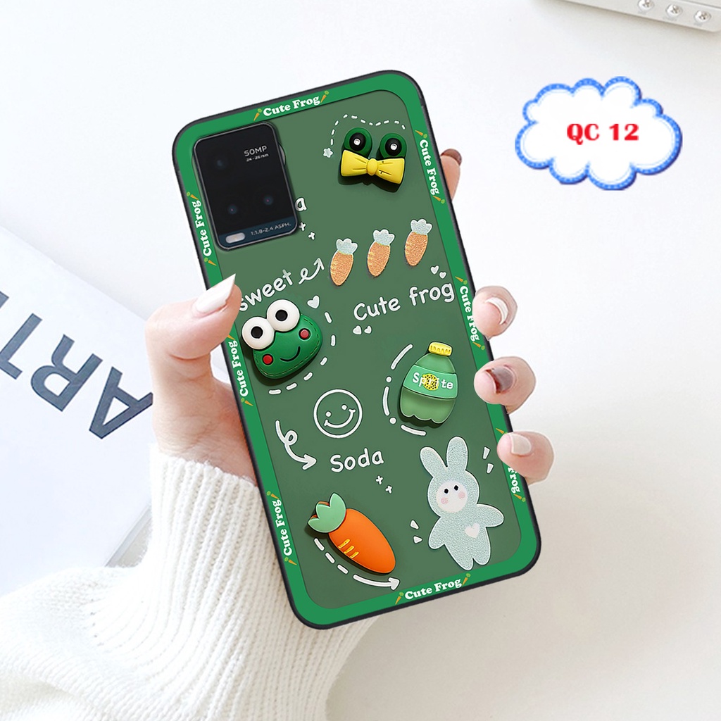 Ốp Vivo Y21 / Y21s / Y33s / Y22S in hình hoạt hình cute, dễ thương , đáng yêu
