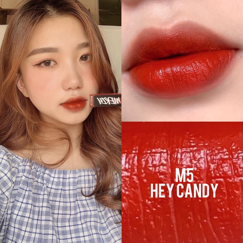 [#M5 Hey Candy - #M6 Tony Ruby] Son Kem Lì, Siêu Mịn Merzy Bite The Beat Mellow Tint | BigBuy360 - bigbuy360.vn