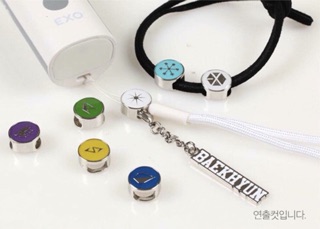 {SM official - có sẵn} The EXOplanet #4 - The ElyXion dot in Seoul goods: Pendant set
