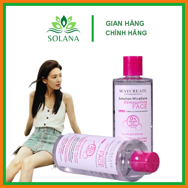 Nước tẩy trang MayCreate 300ml SOLANA