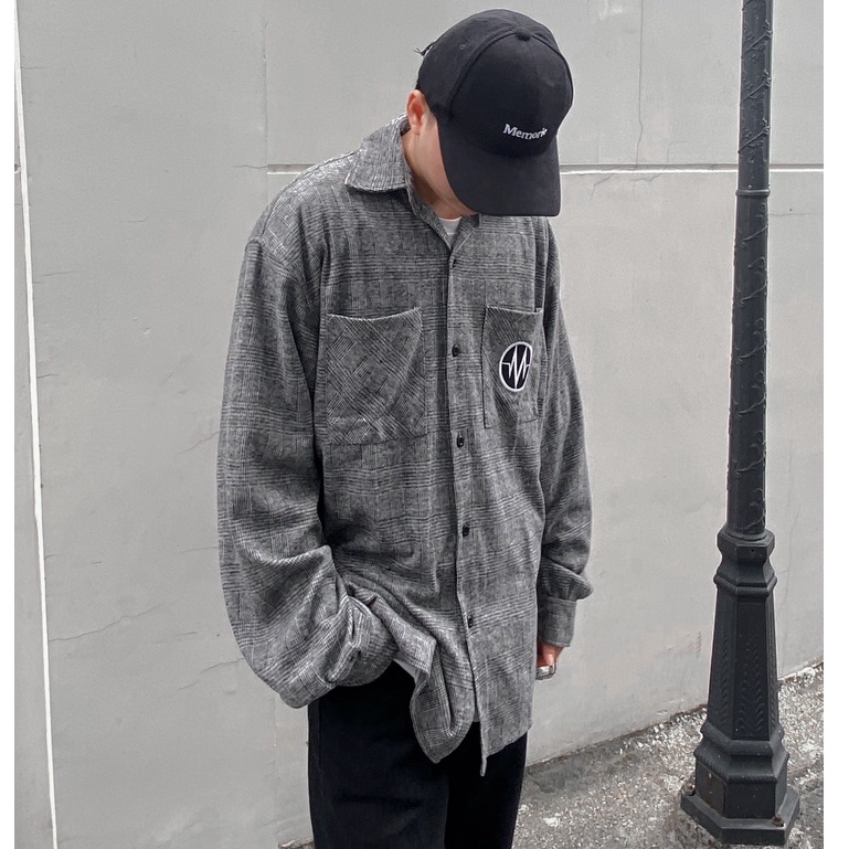 Áo Flannel MENTAL® M LOGO CASUAL FLANNEL SHIRT
