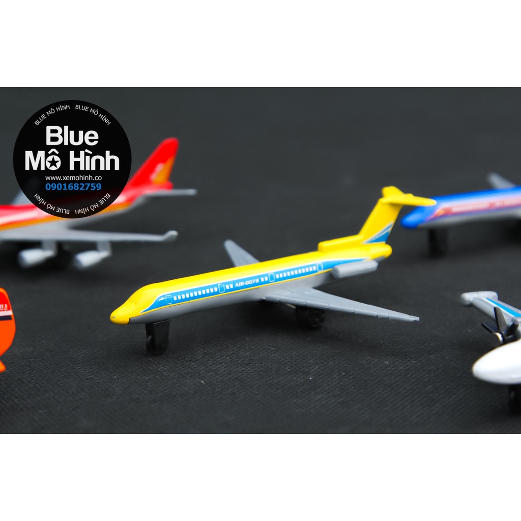 Bộ 6 máy bay mô hình bằng kim loại
