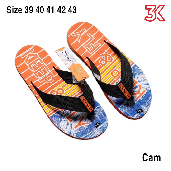 Dép kẹp thể thao keep and fly mẩu DK001