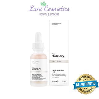 Serum tẩy da chết hoá học - Lactic Acid 5% + HA và Latic Acid 10% + HA – The Ordinary