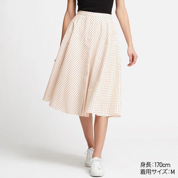 Váy UNIQLO chấm bi-Auth Nhật