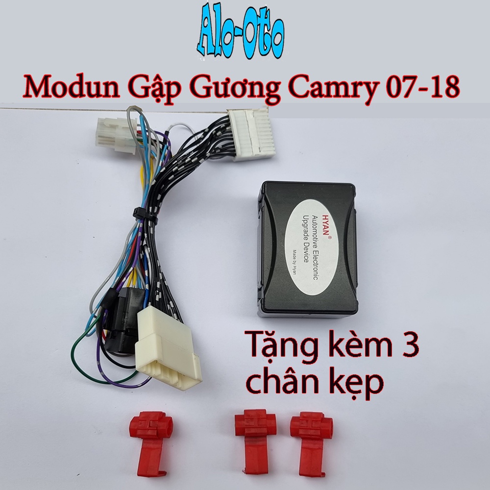 Tự động gập gương Vios,Yais tặng kèm 3 chân kẹp điện Có kỹ thuật viên hướng dẫn lắp đặt