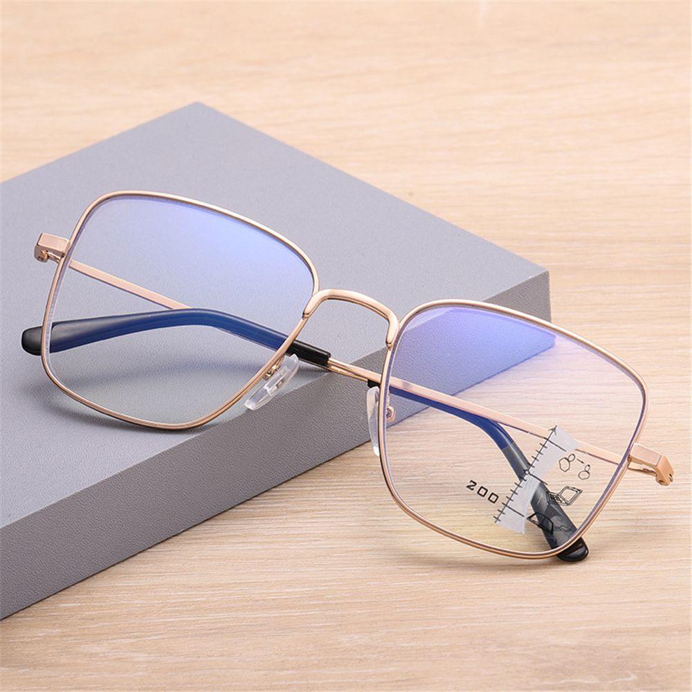 EUCA Kính Đọc Sách Chống Tia UV Ánh Sáng Xanh Chất Liệu Kim Loại