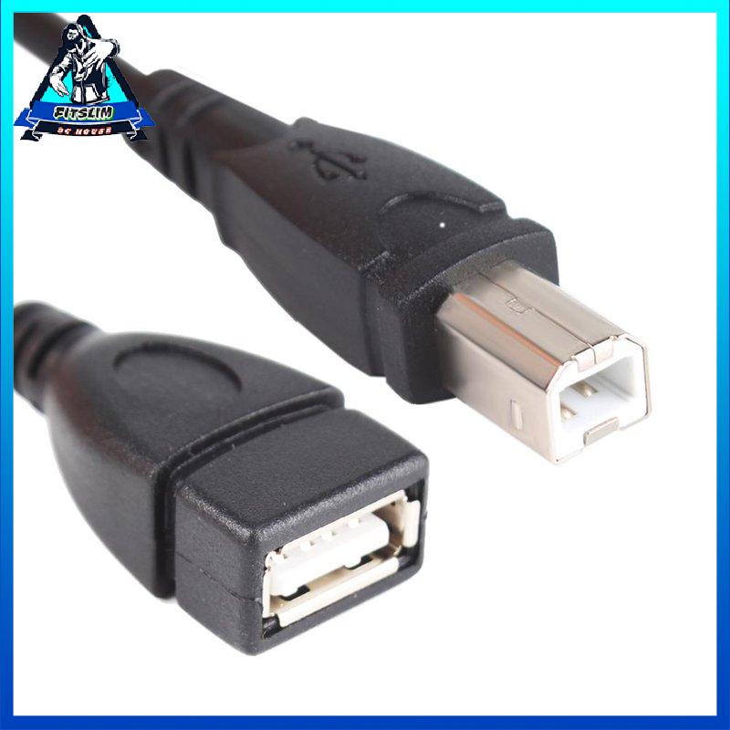 [Fitslim] Trendy USB 2.0 Type A Female to USB B Male Scanner Printer Adapter Cable
