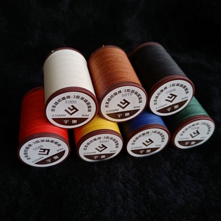0.45mm cuộn chỉ sáp da handmade hình tròn 3 sợi tùy chọn