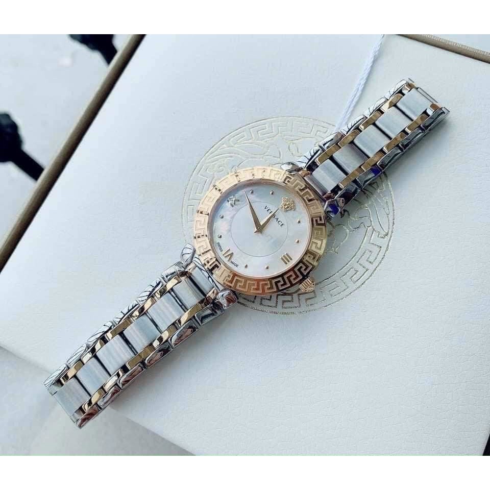 Đồng Hồ Nữ Hiệu Versace Máy Quart  Hàng Cao Cấp