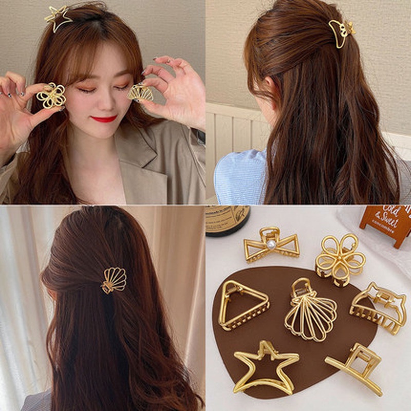 Kẹp Tóc Nhỏ Bằng Hợp Kim Phong Cách Hàn Quốc Thời Trang