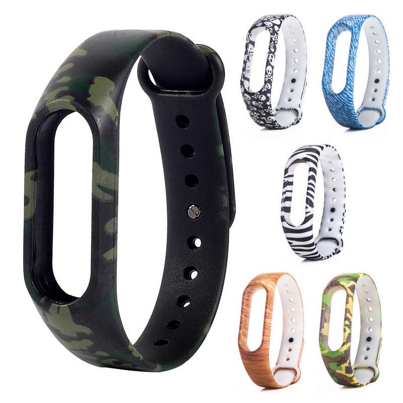 Dây đeo bằng silicon cho đồng hồ thông minh cho Xiaomi Mi Band 2