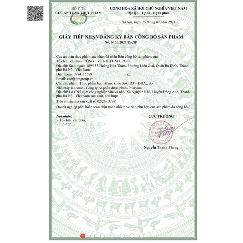 Vitamin D3 Soki D3 - Bổ sung dha , bổ sung D3