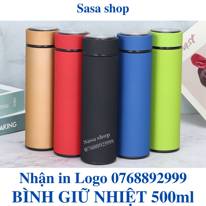 Bình giữ nhiệt, 500ml inox 304 cao cấp