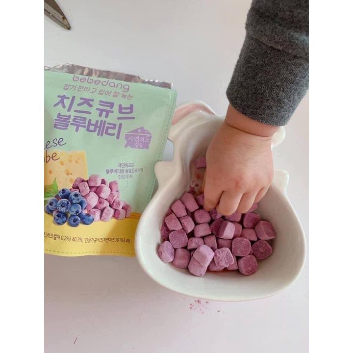 Sữa Chua Sấy Khô Lạnh Bebedang Vị Hoa Quả Cho Bé Từ 6 Tháng Hàn Quốc Thơm Ngon Bổ Dưỡng