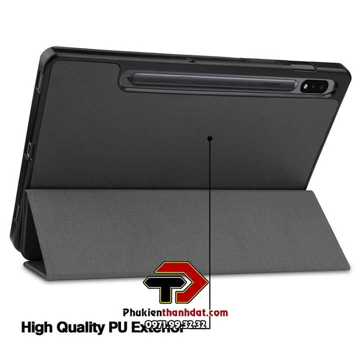 Bao Da Chống Sốc Có Ngăn Đựng Bút cho SamSung Galaxy Tab S7 FE/S7/S7+ Plus, Tab S8/S8+/S8 Ultra, Tab S6 Lite P610/P615