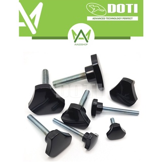 Núm vặn nhựa doti hình tam giác bulon m8