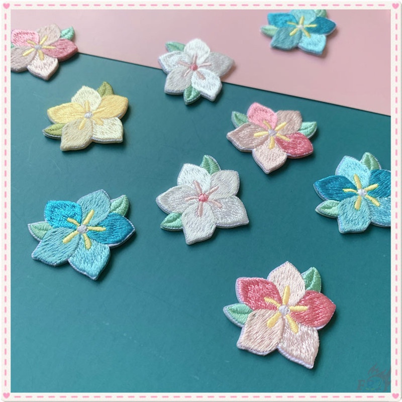 ☸ Miếng Dán Trang Trí Hình Sakura Ngọt Ngào Dễ Thương ☸ 1 Hình Dán Ủi Trang Trí Quần Áo