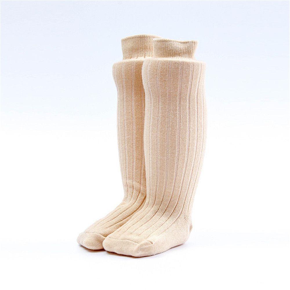 Vớ Cotton Dài Màu Kẹo Ngọt MIHAN1 Dành Cho Bé