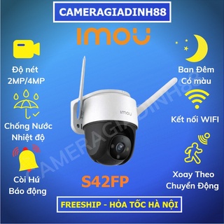 Hình ảnh Camera Wifi IMOU ngoài trời có màu ban đêm, Xoay 360 độ, CRUISER 2MP 4MP IPC S42FP, S41FP S21FP S22FP Bảo Hành 24 tháng chính hãng