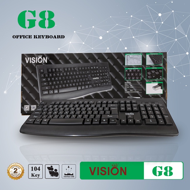 Bàn phím văn phòng VISION G8