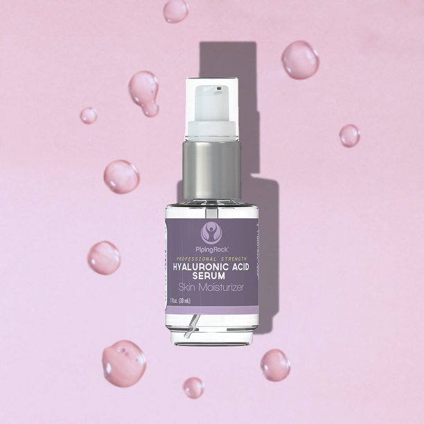 Serum Dưỡng Ẩm Giúp Da Căng Mọng Hyaluronic Acid Piping Rock 30ml của Mỹ
