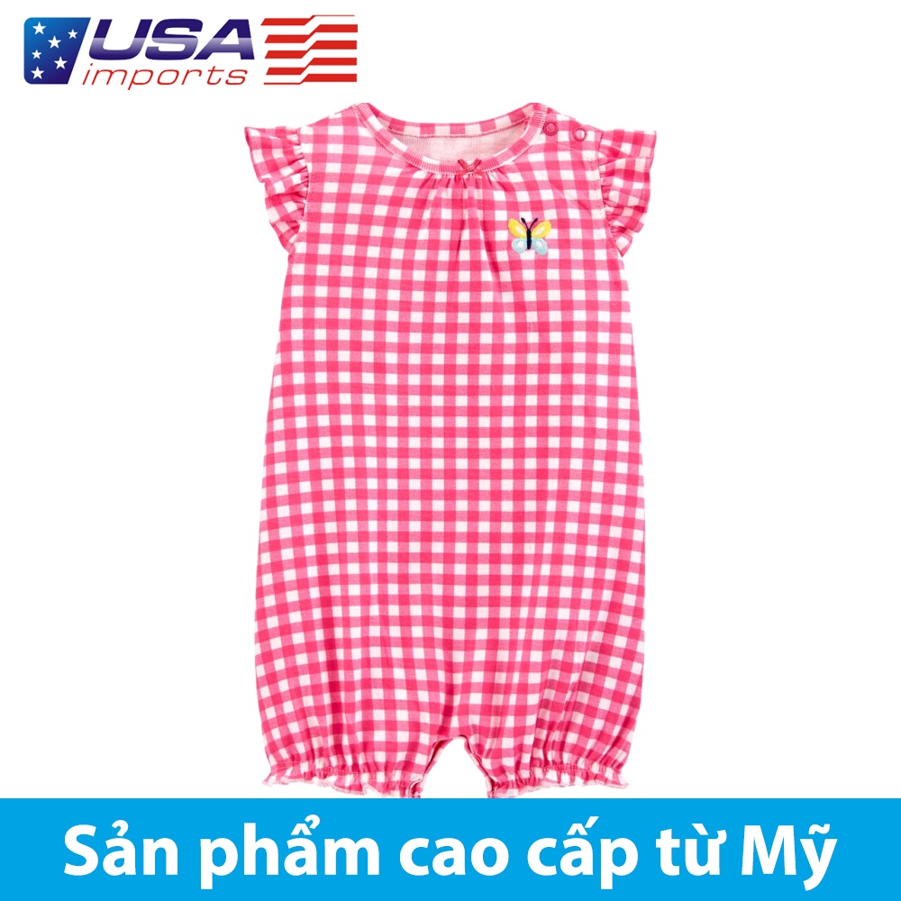 Romper cotton caro hồng thêu mông thú Car-tờ Auth Từ Mỹ (1k247210) | BigBuy360 - bigbuy360.vn