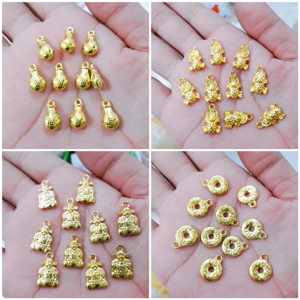 Charm vàng giá sỉ : 50 gram = 38k / 1 gói