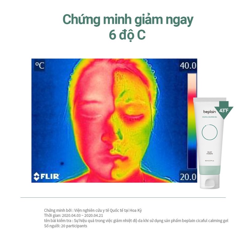 Gel dưỡng âme Beplain rau má phục hồi dịu da tức thì