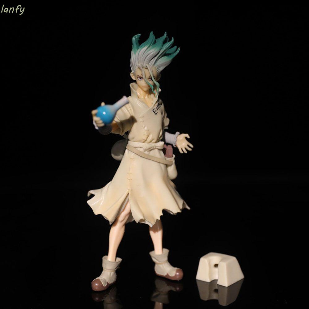 Mô Hình Nhân Vật Anime Ishigami Senku 20cm Bằng Pvc