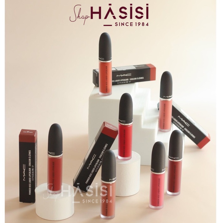 Son Kem MAC POWDER KISS LIQUID LIPCOLOUR 5ml