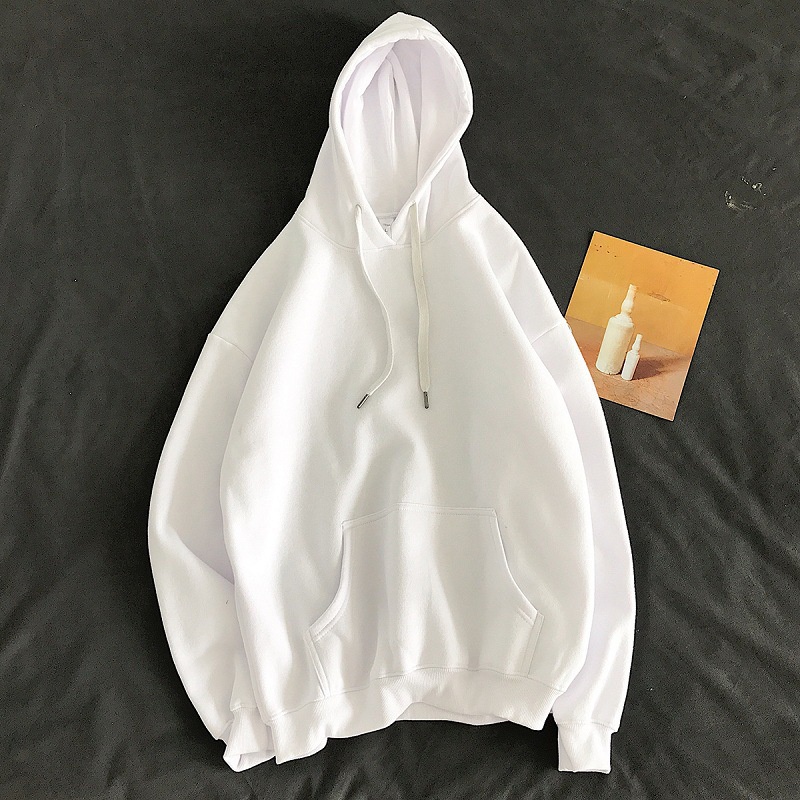 Áo Khoác Hoodie Nhung Màu Trơn Phong Cách Hong Kong Thời Trang Xuân Hè Mới Cho Cặp Đôi TTE333