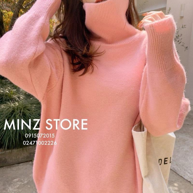 [Mã WARUN27 giảm 12k đơn 99k] ANU0007 - ÁO LEN DẠ NỮ CỔ LỌ | BigBuy360 - bigbuy360.vn