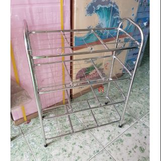 Kệ dép inox 4 tầng