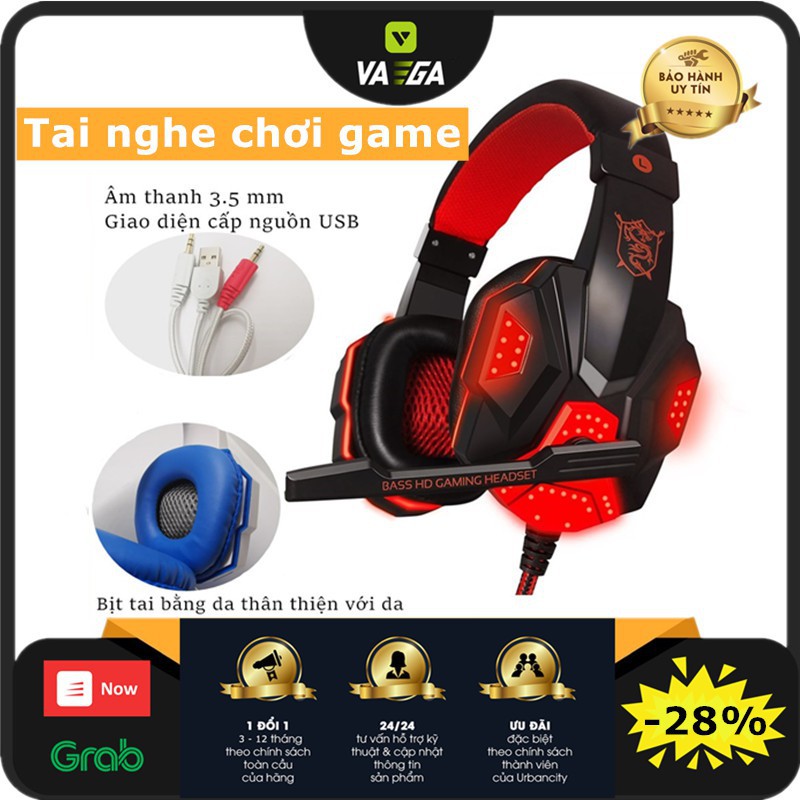 HÀNG CAO CẤP -   Tai nghe chuyên game thủ Plextone PC780 - đèn LED - Có Mic - Headphone gaming  - Hàng Cao Cấp