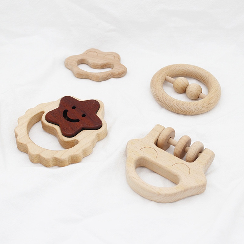 Vòng Đồ Chơi Lục Lạc Ngậm Nướu Cho Bé Sơ Sinh