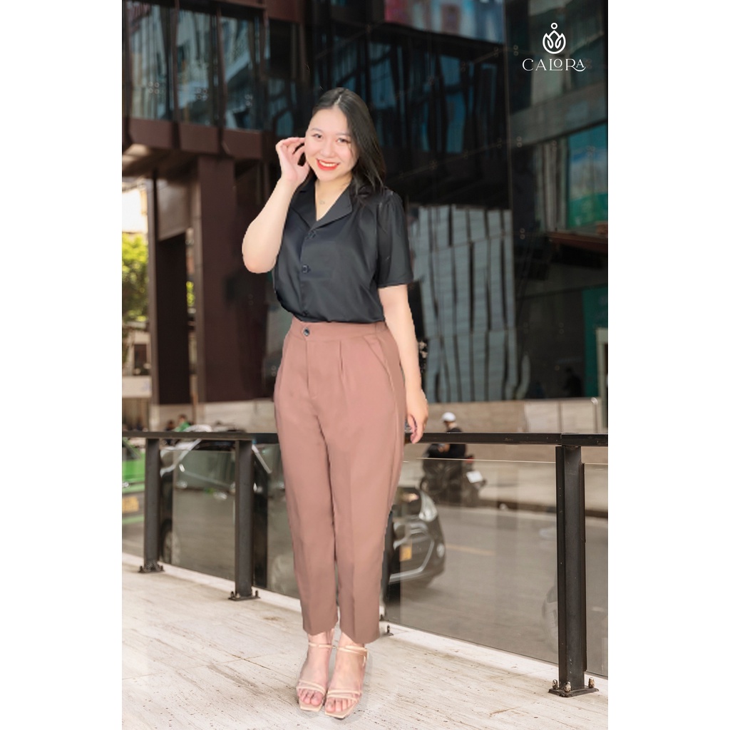 Quần Âu Baggy Big Size Công Sở  Nữ Giới Size 60KG-100KG - QA NAU 126