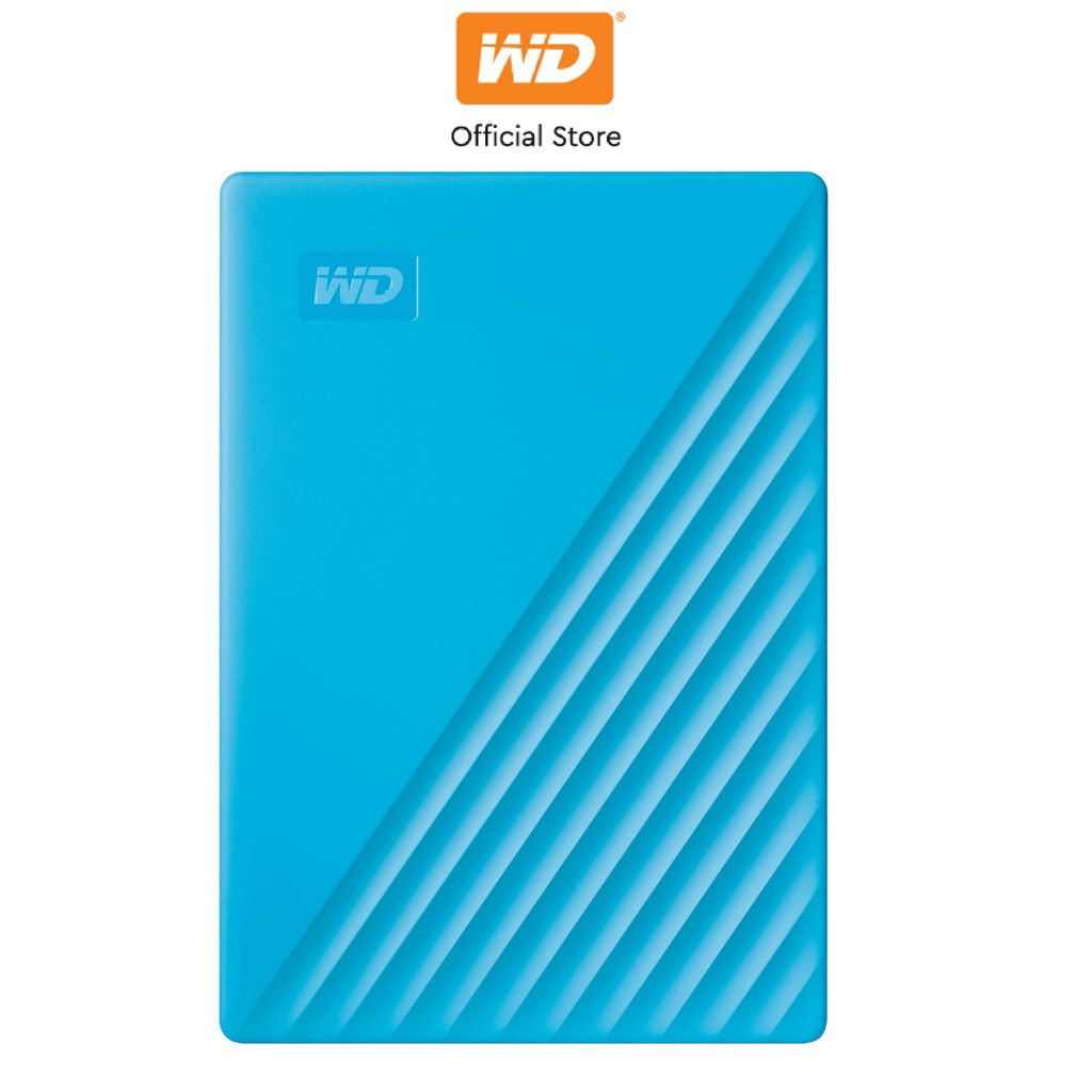 [Mã ELCL12 giảm 9% đơn 300K] Ổ cứng di động Western Digital WD My Passport 2.5'' USB 3.2 4TB Xanh - WDBPKJ0040BBL