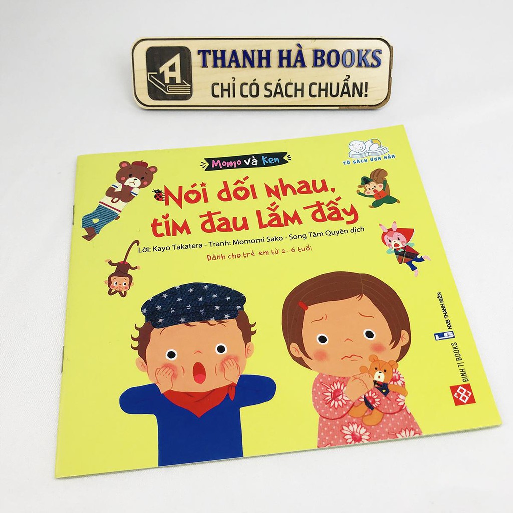 Sách - Momo và Ken - Dành cho trẻ từ 2 - 6 tuổi (Truyện tranh) 5 cuốn lẻ tùy chọn