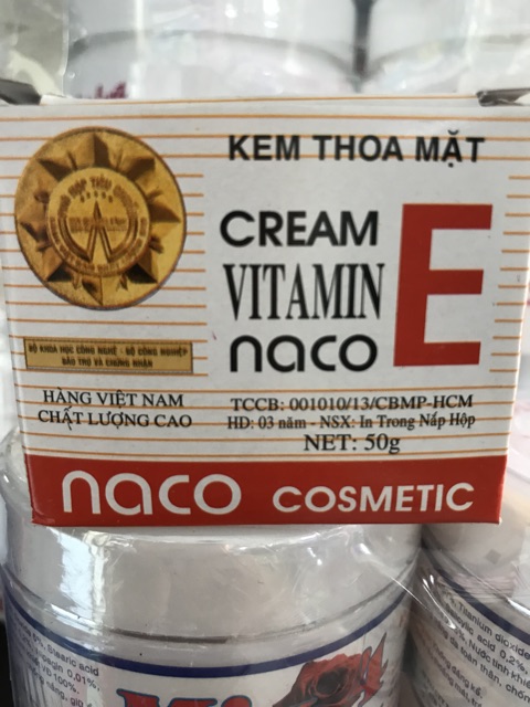 Kem Vitamin E NaCo