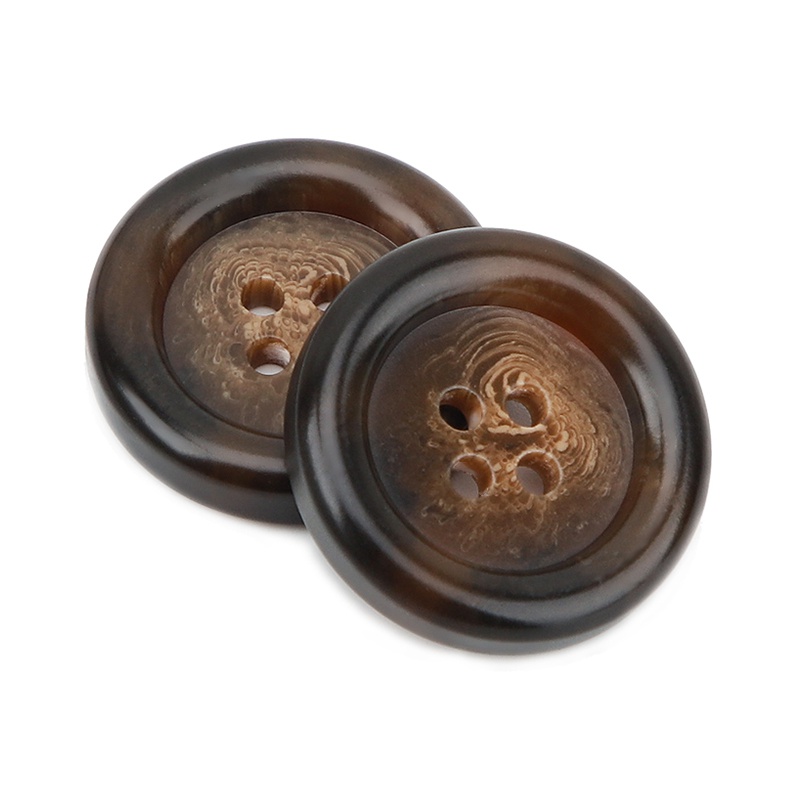 Bộ 6 nút bằng nhựa 4 lỗ kích thước 25mm