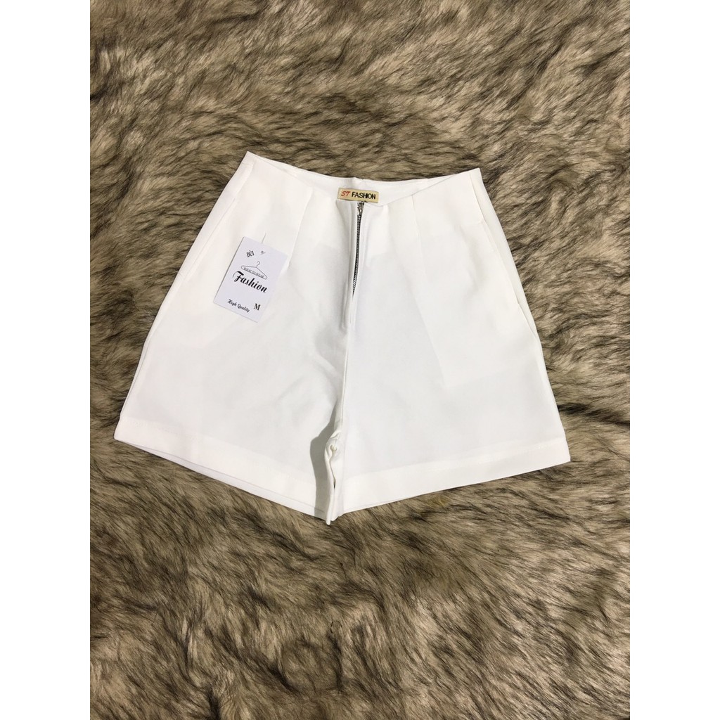 Quần short nữ tôn dáng vải tuyết mưa cao cấp loại 1